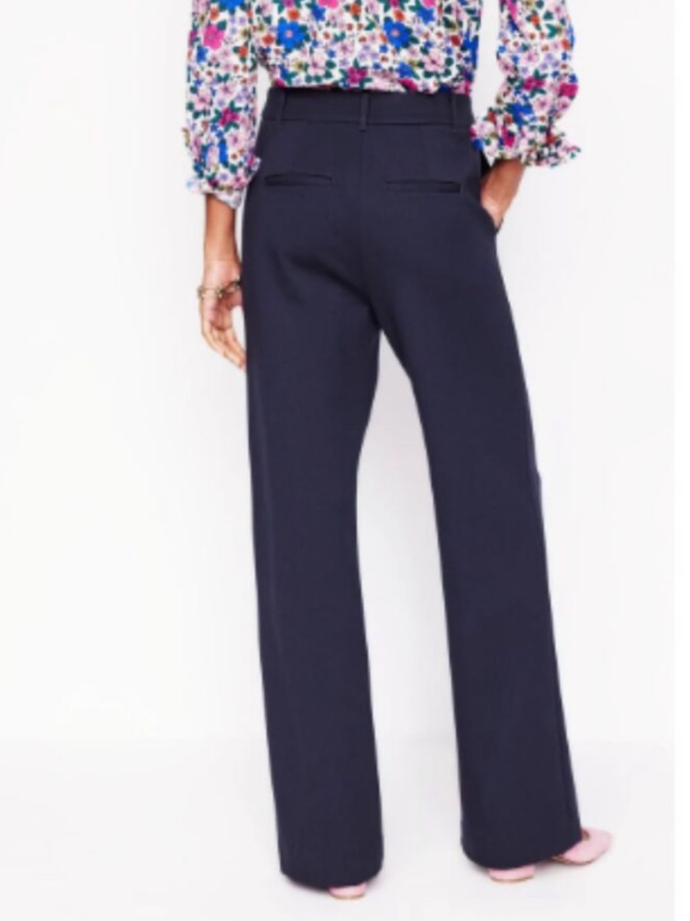 Westborne Boden Navy Ponte Trousers